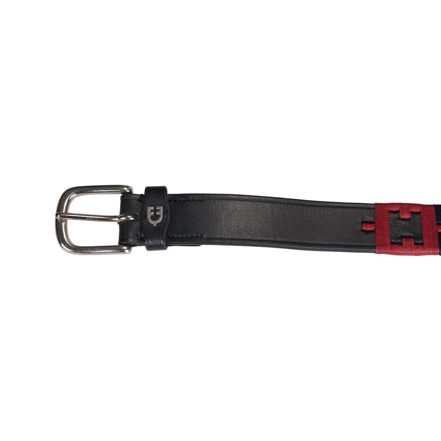Horse paardrijden lederen riem met geometrisch patroon 2/7