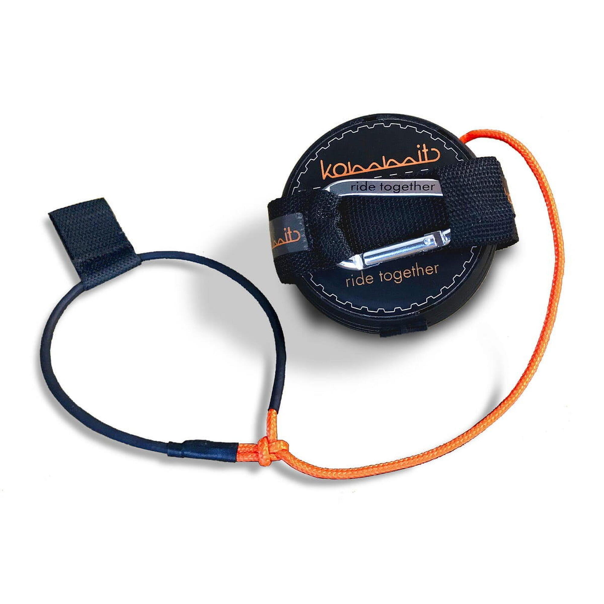 Kommit - Système De Train Kommit - Remorque À Vélo - Noir|orange - Taille Unique - Decathlon