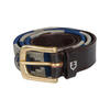 Ceinture d'équitation en cuir avec motif southwest