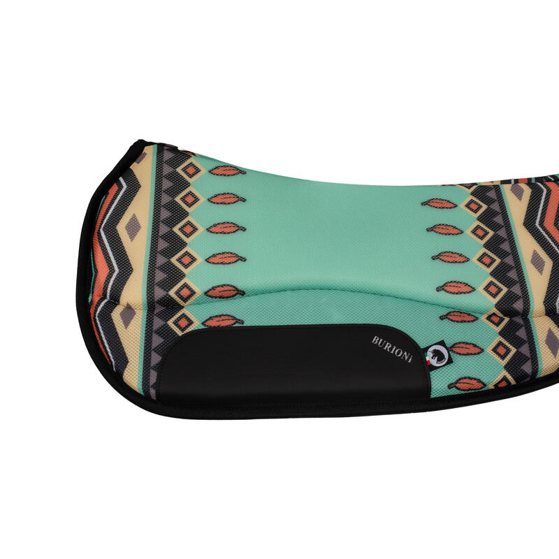 Barrel Western Saddle Pad in Symaptex en Tecno Fabric