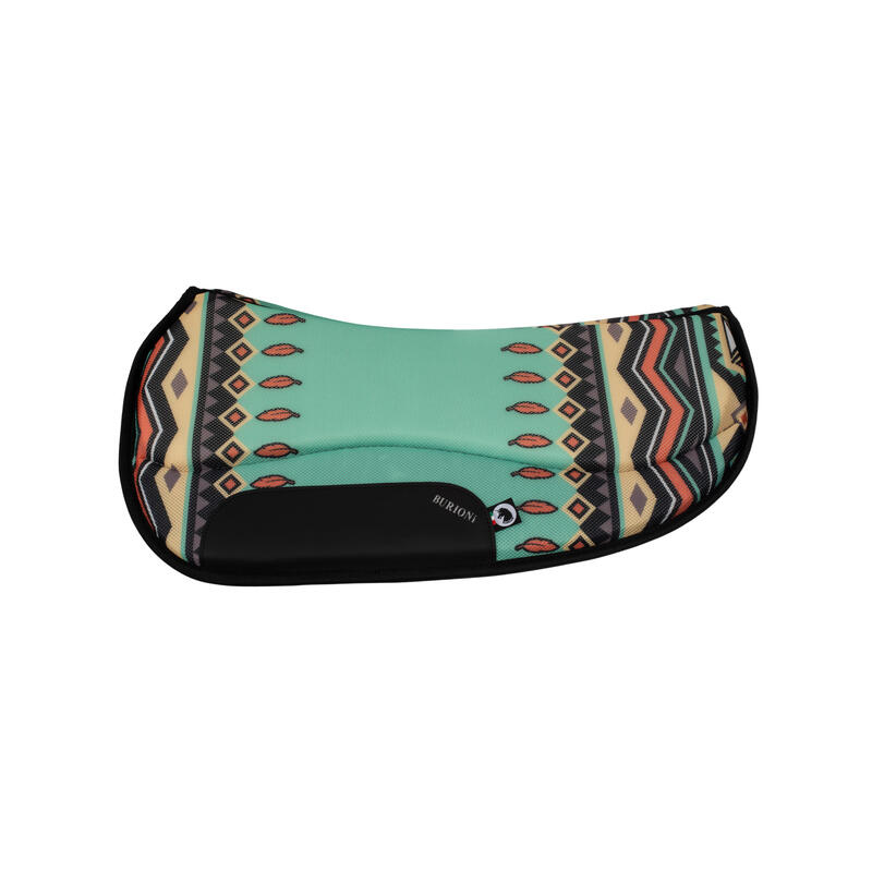 Barrel Western Saddle Pad in Symaptex en Tecno Fabric