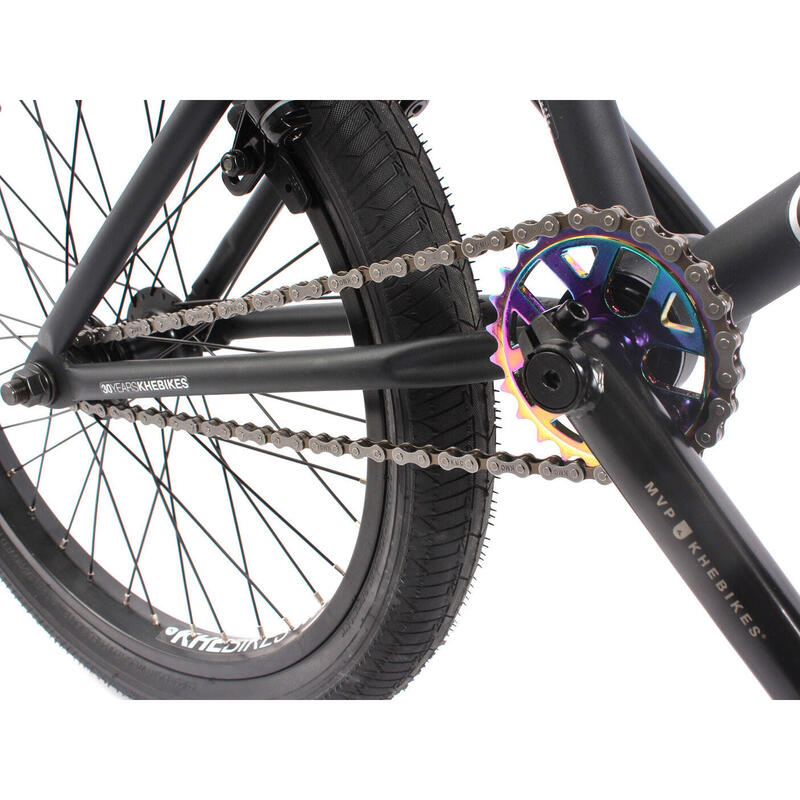 BMX BICICLETA COPE LIMITADO ADULTO PRETO 10.5KG 20 POLEGADAS KHEBIKES