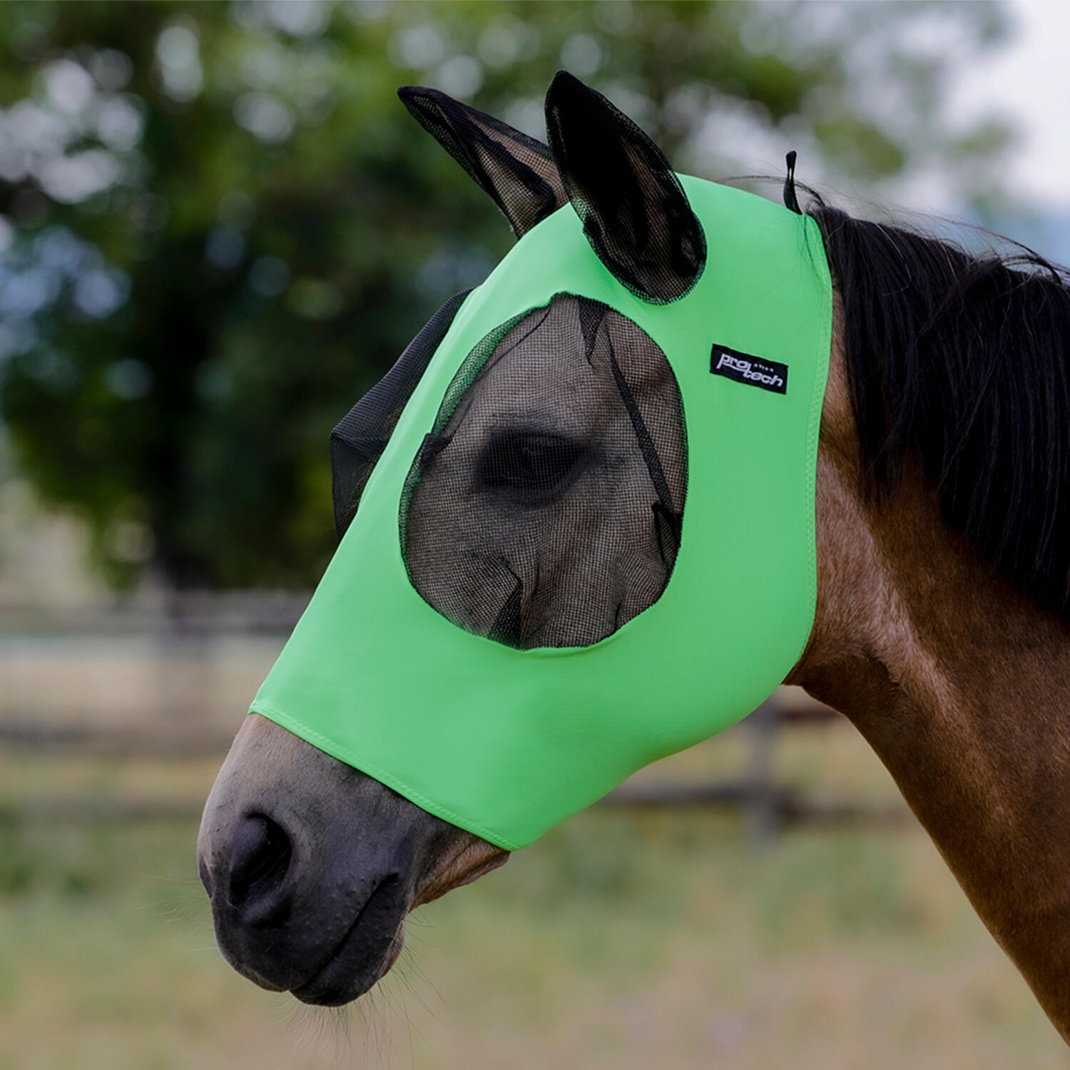 PRO-TECH MASCHERA ANTI MOSCHE IN LYCRA CON RETINA COPRIORECCHIE TECH