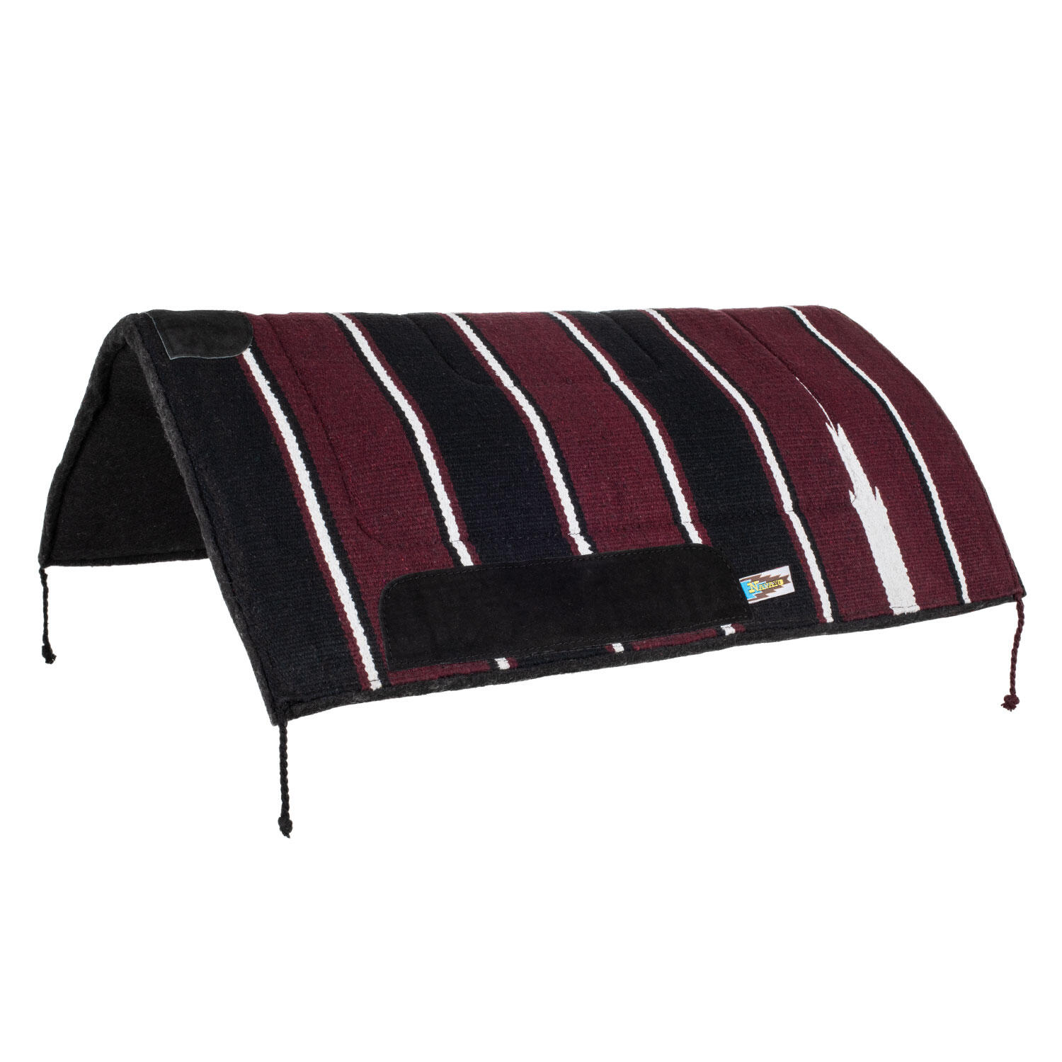 nero / rosso carminio
