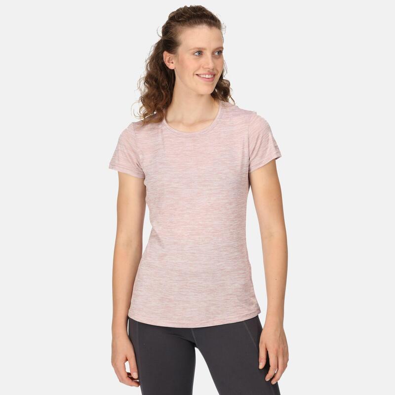 Camisetas Y Camisas Mujer - REGATTA Fingal Edition W   -  Dusky Rose