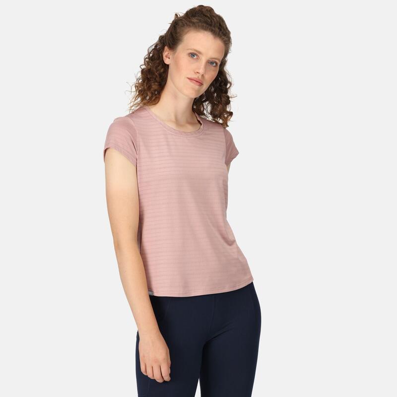 Limonite VI T-shirt de fitness à manches courtes pour femme