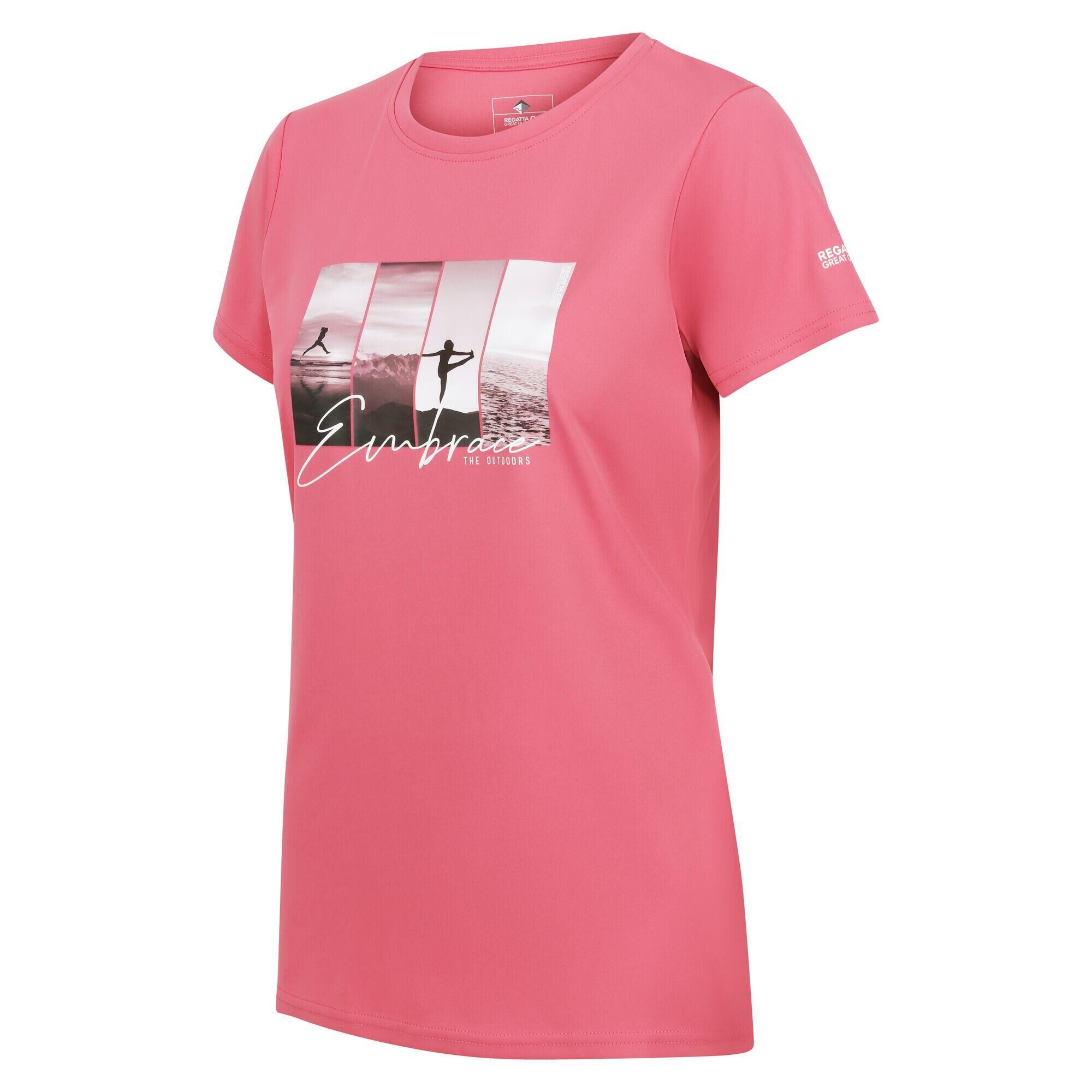 REGATTA Fingal VII Women's Walking Short Sleeve T-Shirt