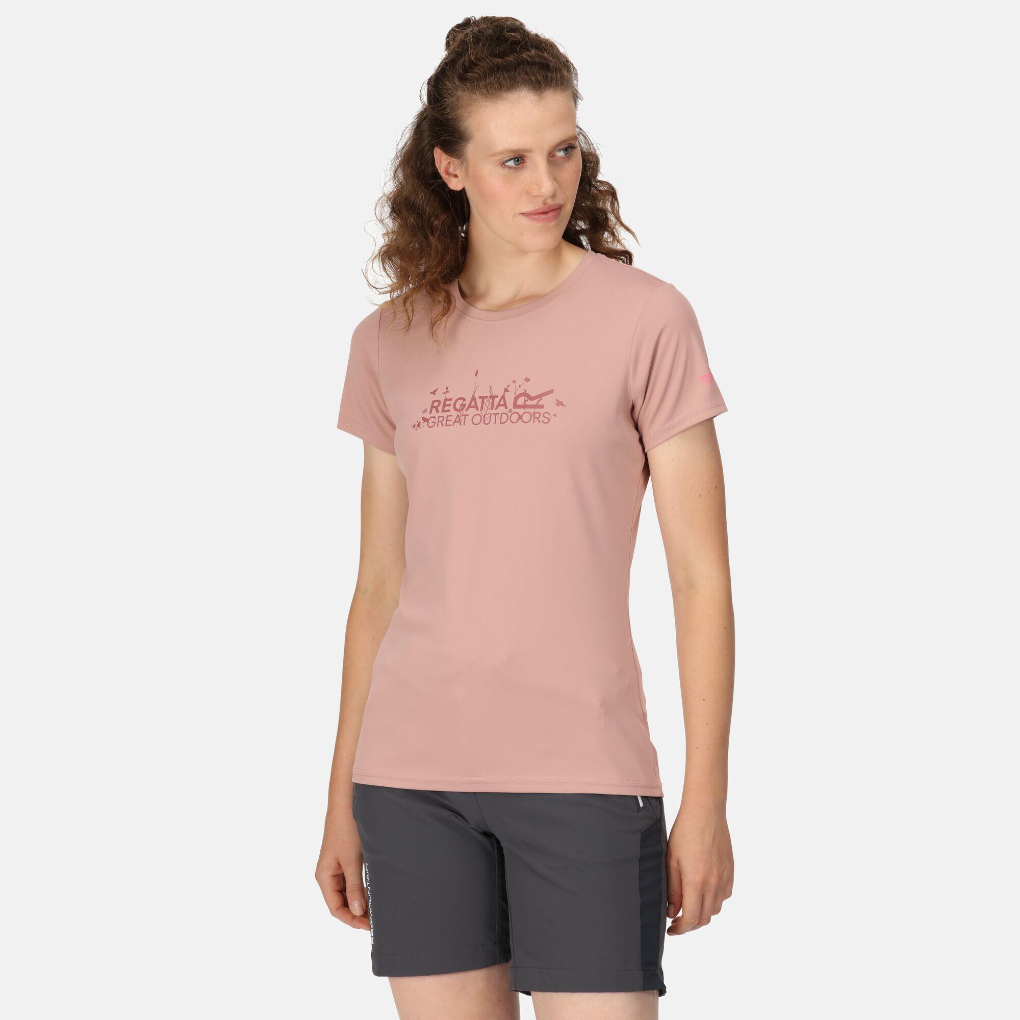 REGATTA Fingal VII Women's Walking Short Sleeve T-Shirt