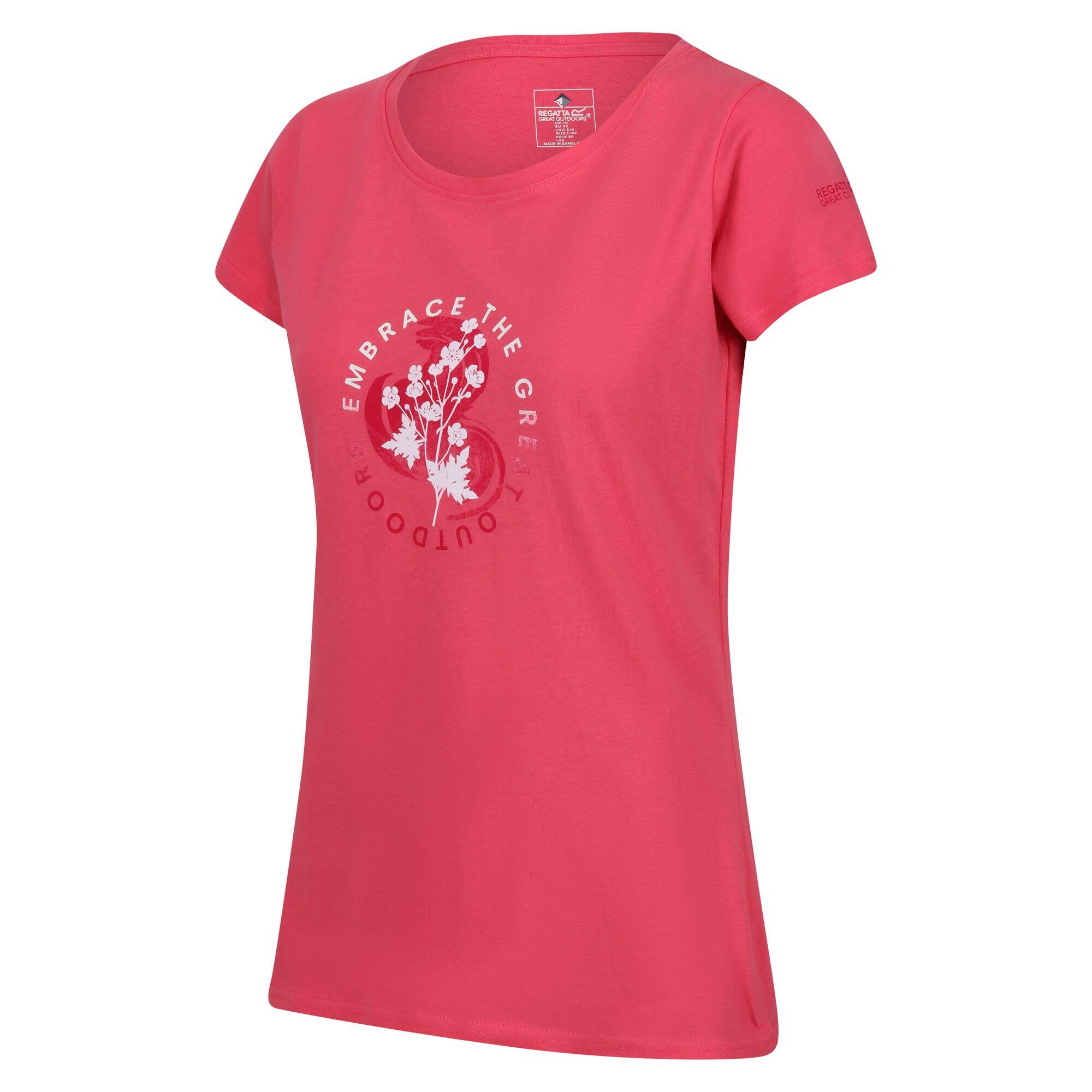 Women's BREEZED Tshirt (Pink)