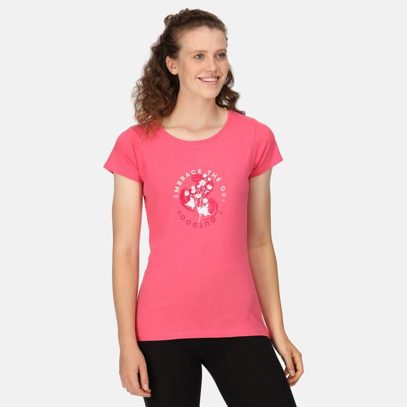 Breezed III wandelshirt met korte mouwen voor dames