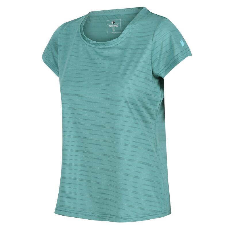 Limonite VI Damen-Fitness-T-Shirt mit kurzen Ärmeln