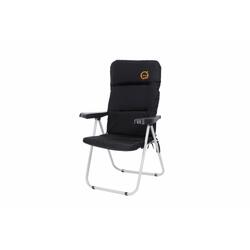 Camping comfort fauteuil - Zwart