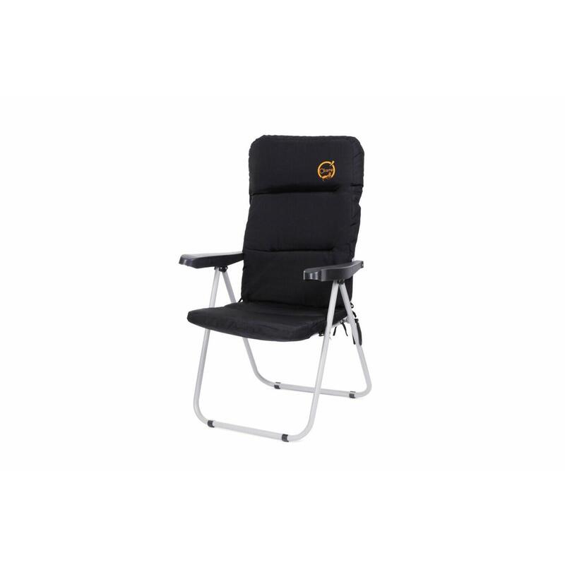 Fauteuil de camping confort - Noir