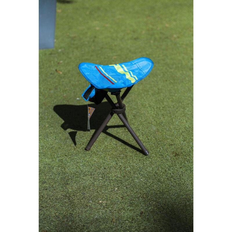 Asiento plegable de 3 patas - Dimensiones: 32 x 32 x 38 cm