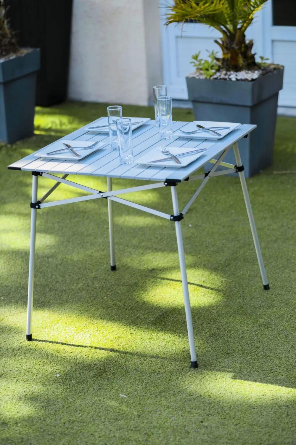 Campingtisch mit Latten O'Camp 4/6