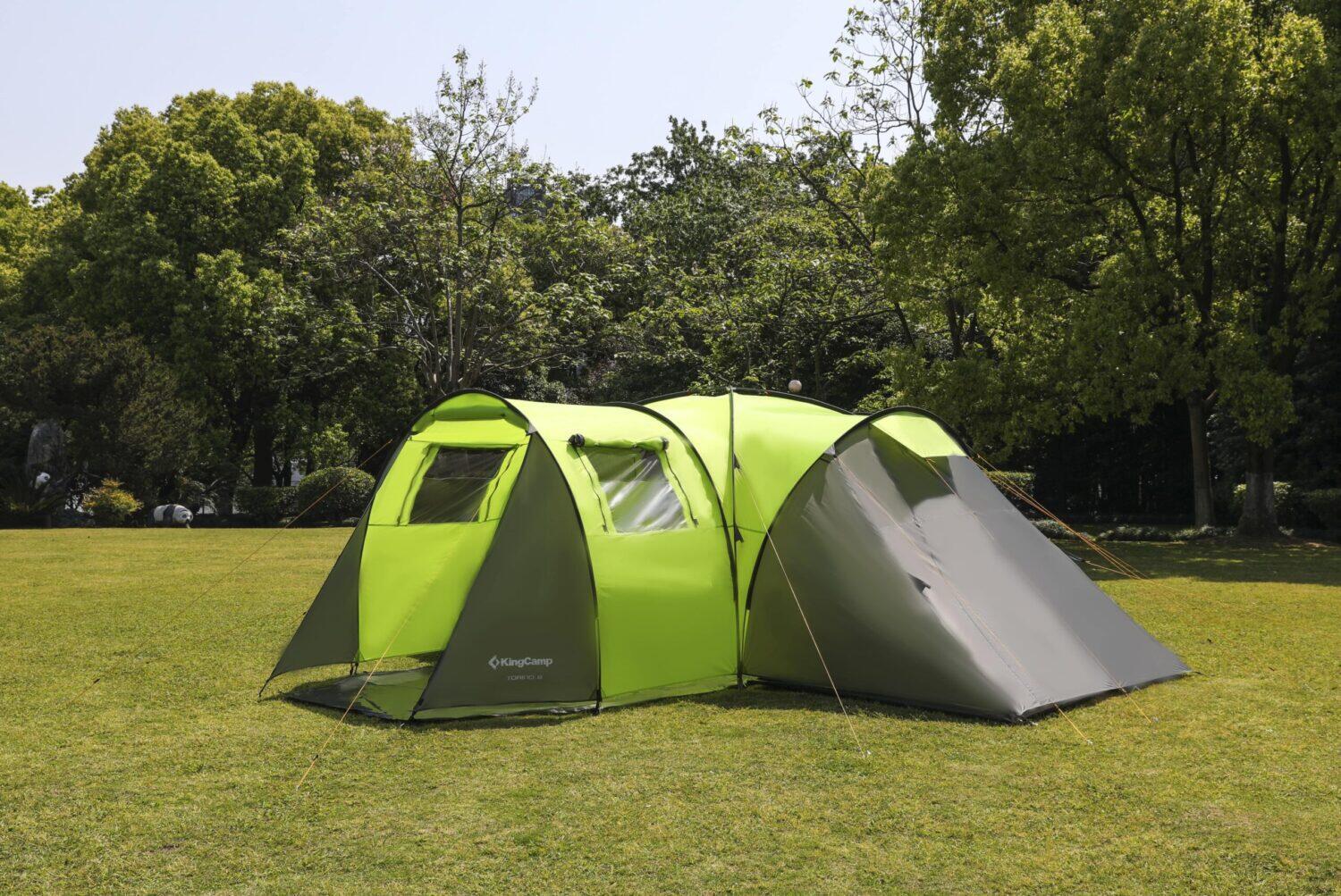 Tente camping familiale 8 places Torino Kingcamp - 600 x 570 x 203 cm 6/7