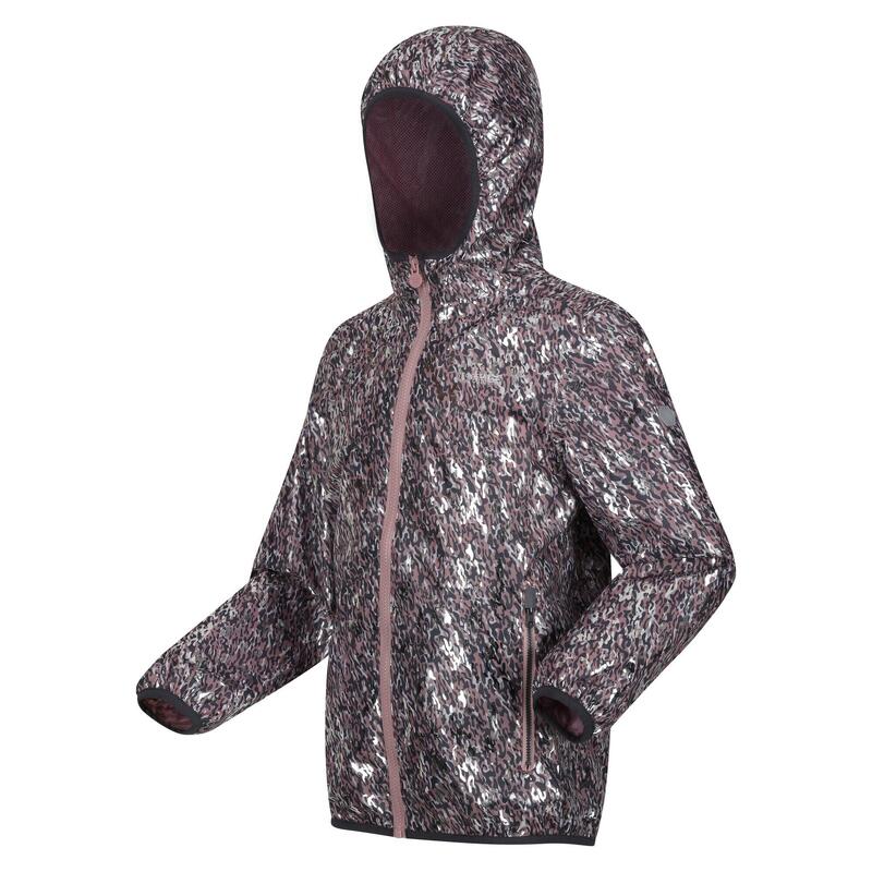 Veste de randonnée imperméable pliable à imprimé enfant Lever