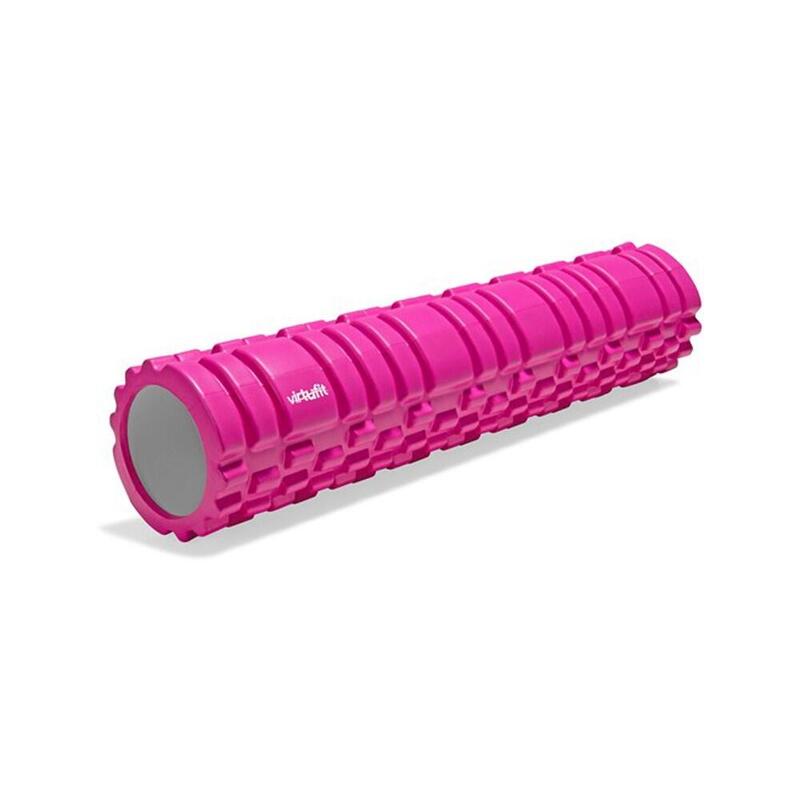 VirtuFit Grid Foam Roller assage roller - 62 cm - Roze