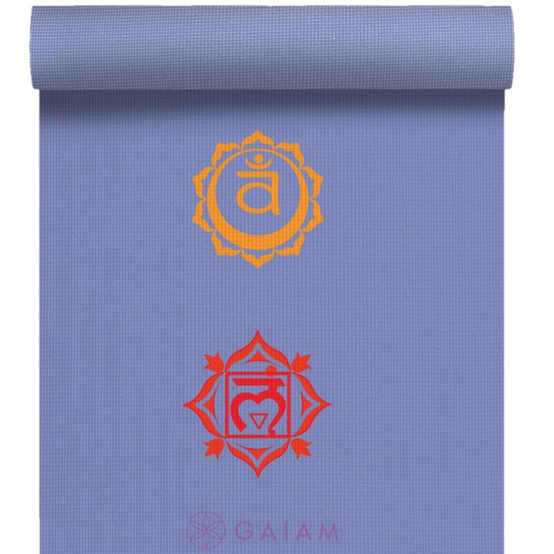 Gaiam Yoga Mat - 4 mm - Chakra