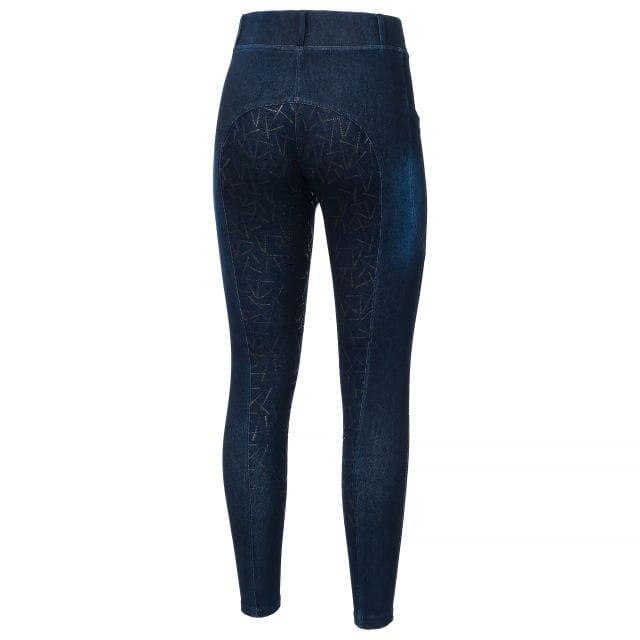 High Waist Reitleggins Damen Vollbesatz mit Handytasche START ChelseaDenim 3/4