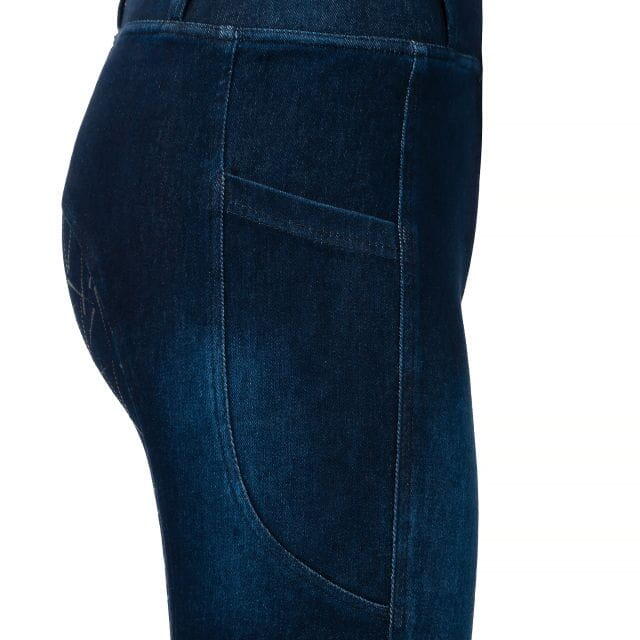 High Waist Reitleggins Damen Vollbesatz mit Handytasche START ChelseaDenim 2/4