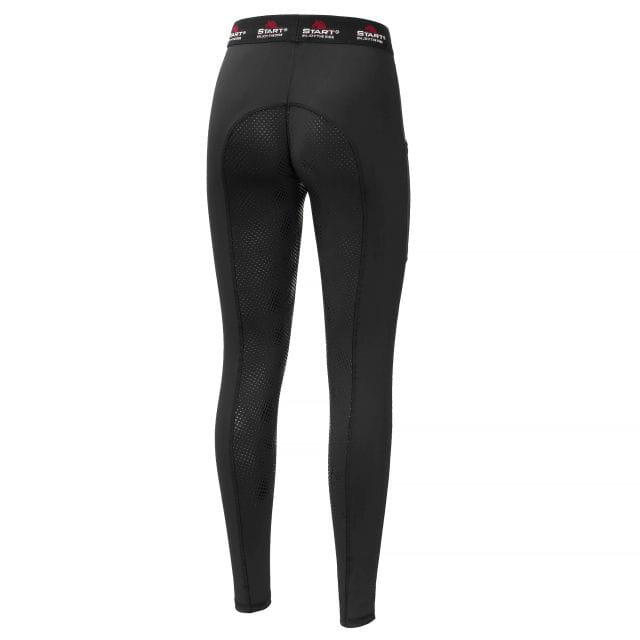 Legginsy do jazdy konnej damskie Start Colchester elastyczne, z pełnym lejem 2/4