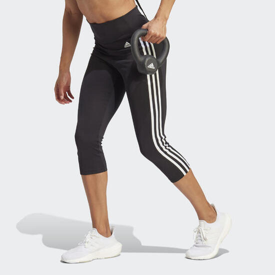 Legging Designed to Move High-Rise 3-Stripes 3/4 Sport