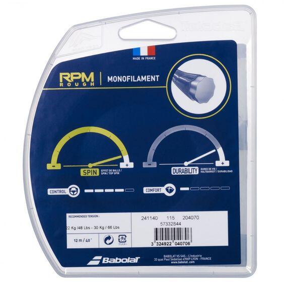 Naciąg Babolat RPM Rough Spin Max set. 12 m. 1,25 mm