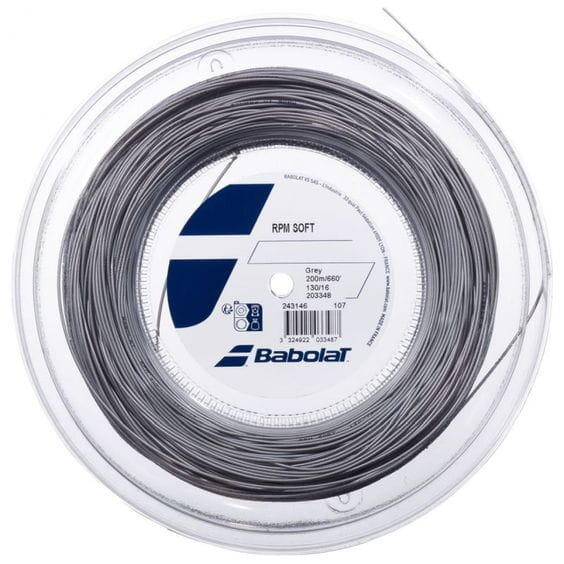 Babolat 12m Soft Grey Tennis String