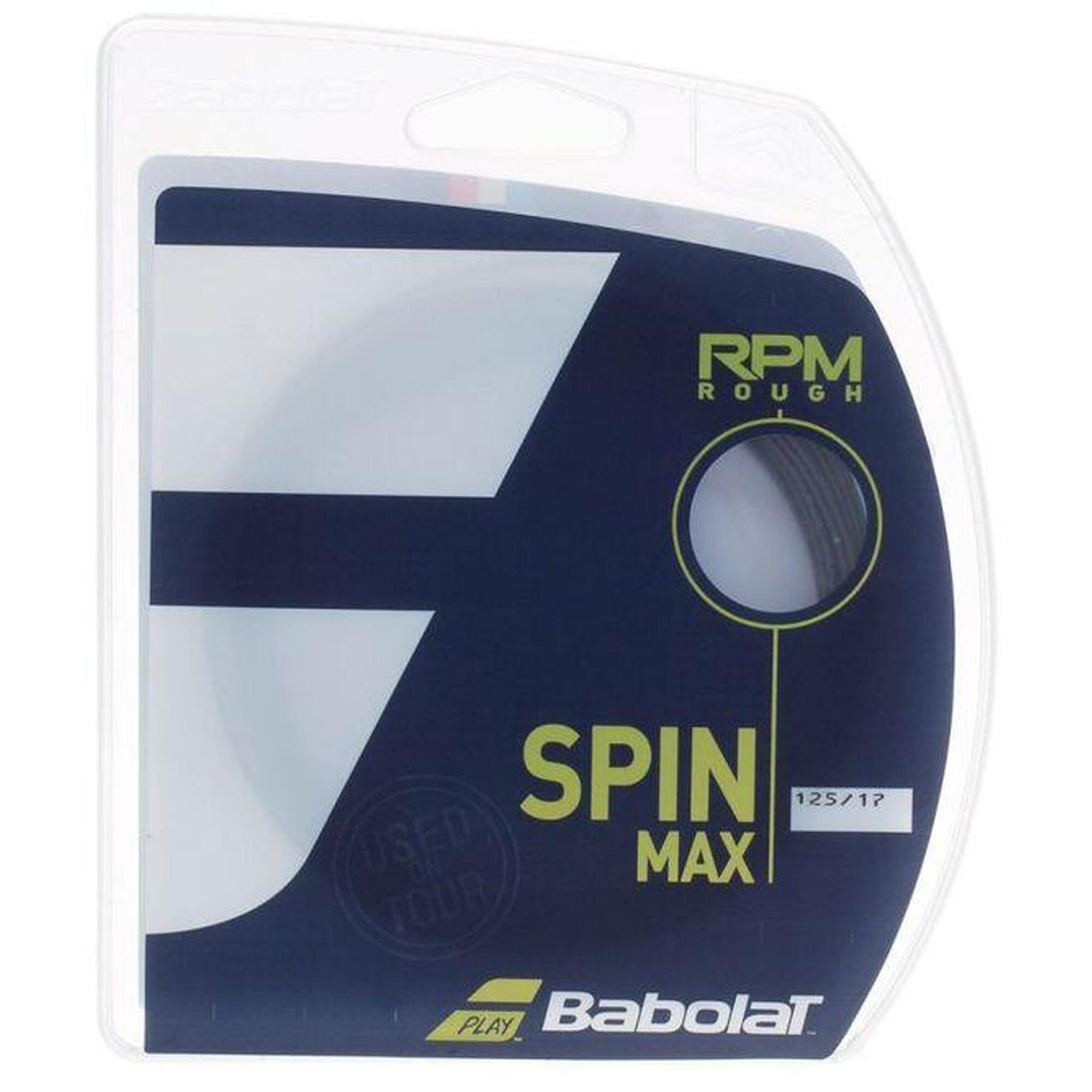 Naciąg tenisowy Babolat RPM Rough Spin Max set. 12 m 1,30 mm