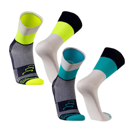 Ultraleichte Sportsocken für Laufen Radfahren Tennis Padel Gym Herren Damen