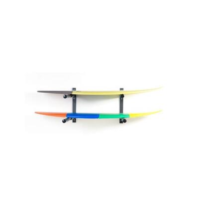 SURFSYSTEM - Support Mural - Double Rack Shortboards, Longboards, SUP