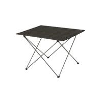 XIGOUZIQU Table Pliante de 61 x 120 cm, Pliable ultralégère avec poignée,  réglable en Hauteur, for Pique-Nique, Plage, Camping, voyageTable Pliante
