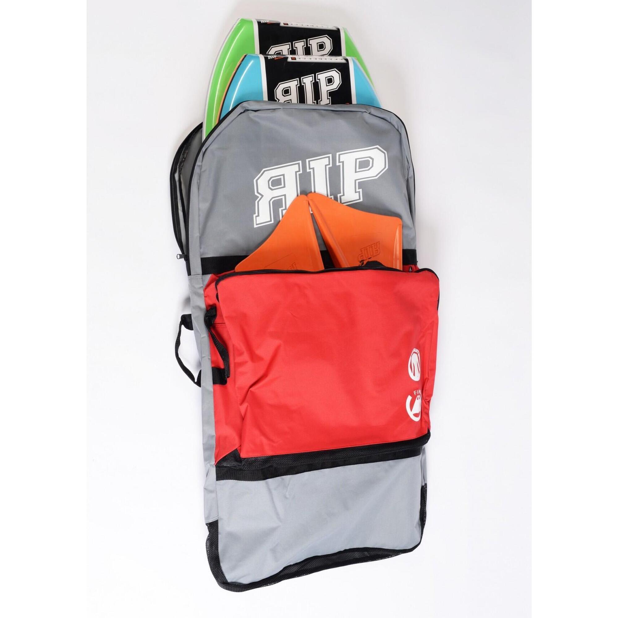 RIP Bodyboard - Housse Bodyboard - Red / Grey 3/3
