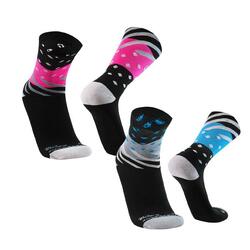 Chaussettes compression running trail vélo tennis padel sport yoga homme femme