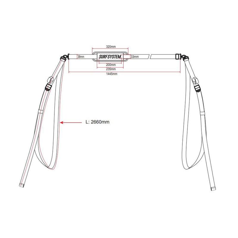 SURFSYSTEM - Longboard / Correa Sup