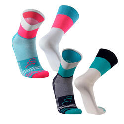 Chaussettes running cyclisme marathon tennis padel compress légères homme femme