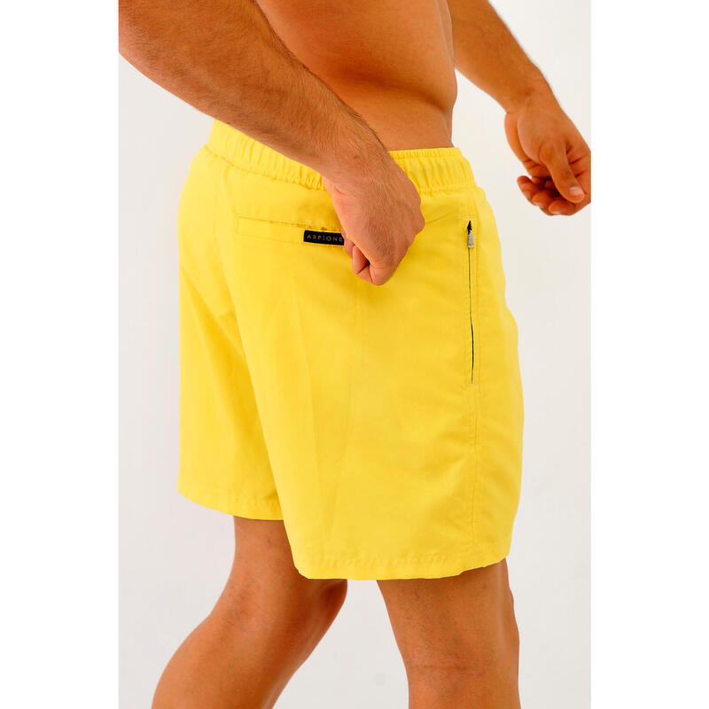 short de bain hommes White Tip jaune