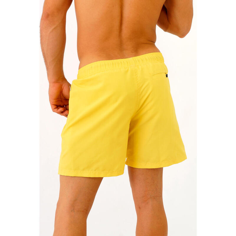 short de bain hommes White Tip jaune