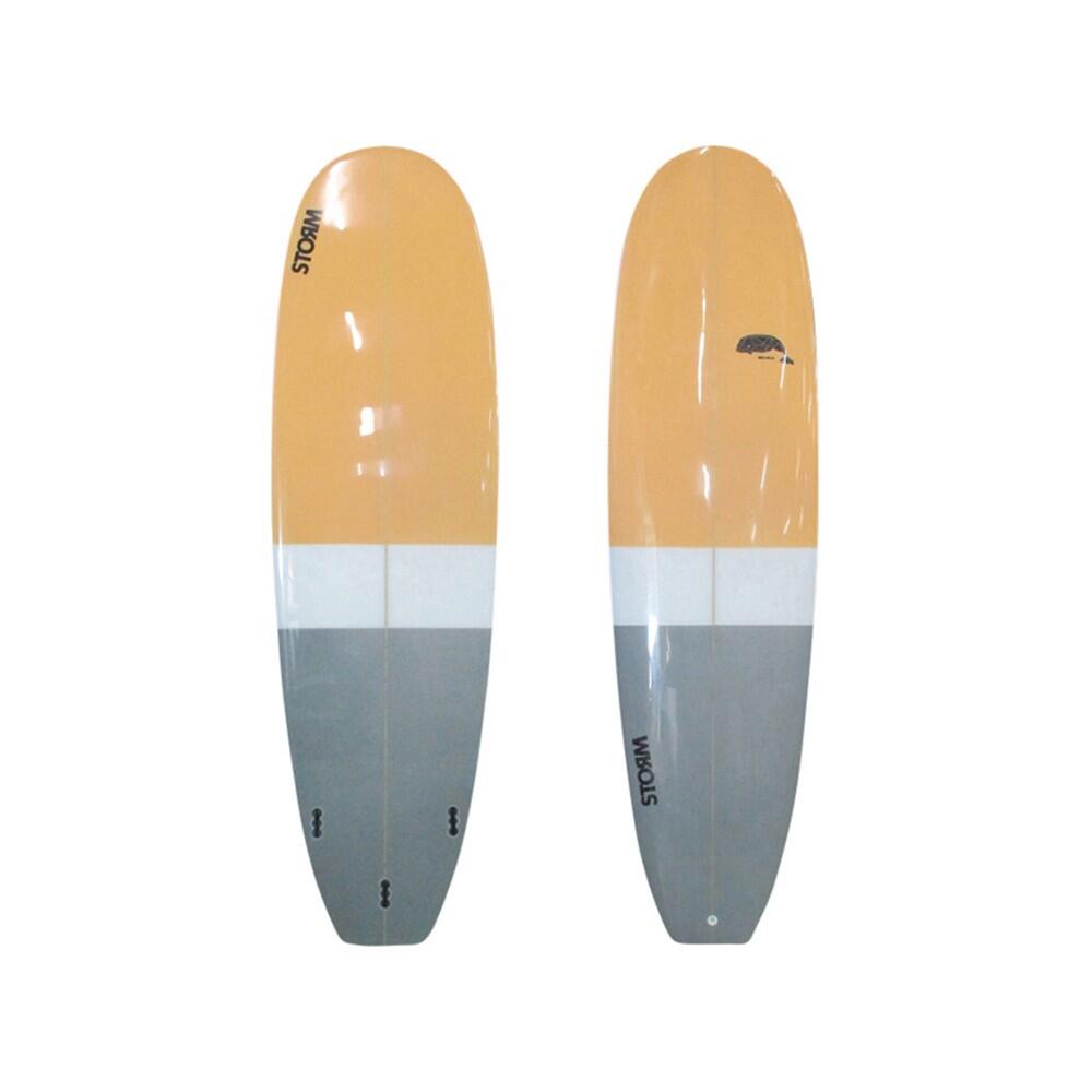 STORM - Prancha de surf - Mini Malibu - 6'6 - Beluga - Multicolor