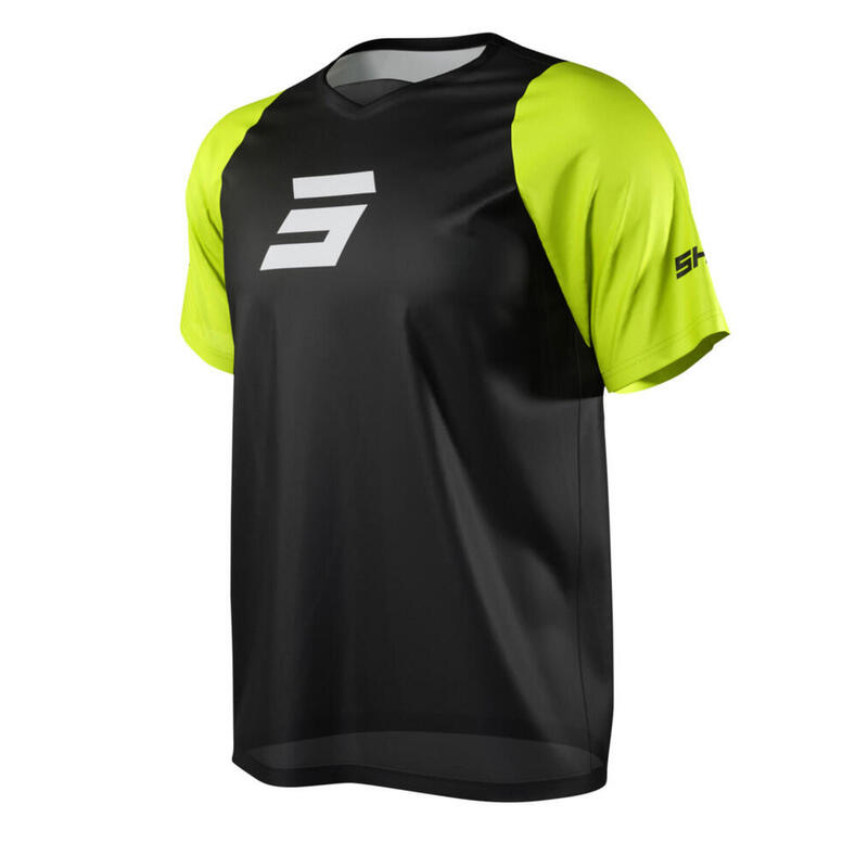 Maillot Manches Courtes Shot Neo Defender Jaune