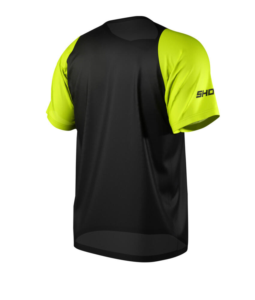 SHOT Camisola de Manga Curta Shot Neo Defender Amarelo