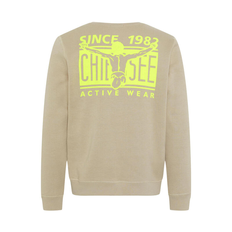 Sweatshirt im Label-Look