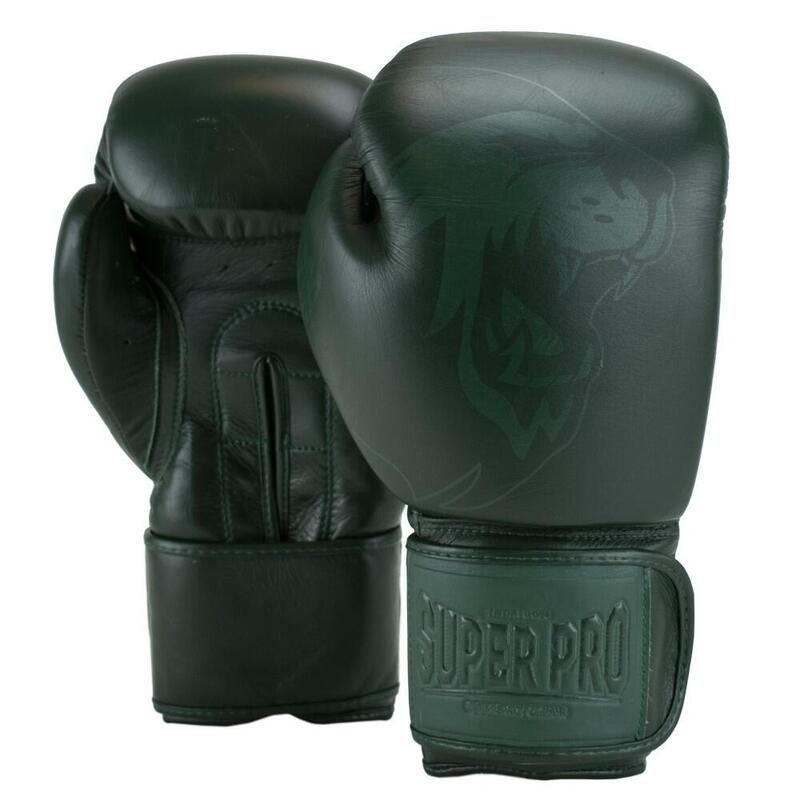 Guantoni da boxe in pelle - Legend SE - Verde