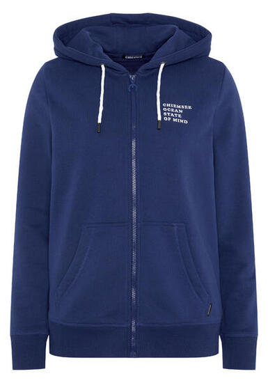 Kapuzenjacke mit Stitching und Print