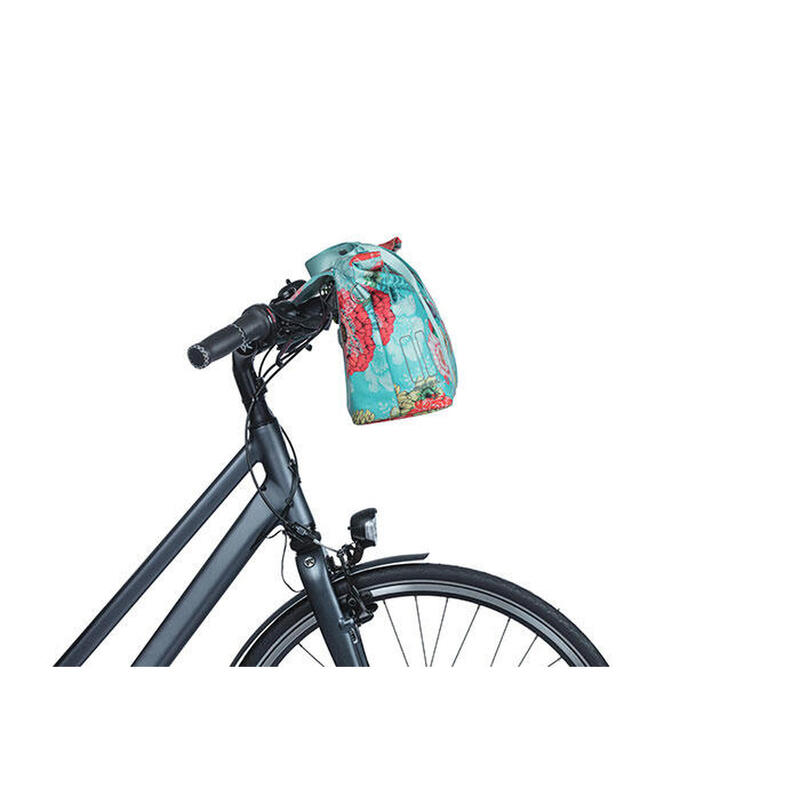 Bolsa de poliéster impermeable para bicicletas con material reflectante Basil Bl
