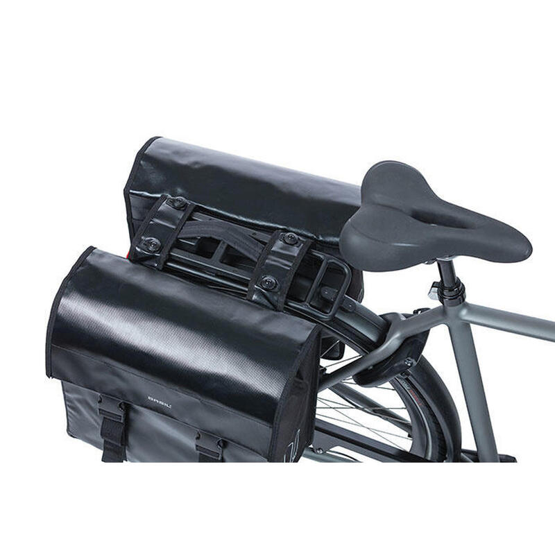 Double Pannier Urban Load Mik 48-53 Litres 38 X 17 X 43 Cm - Noir/Noir