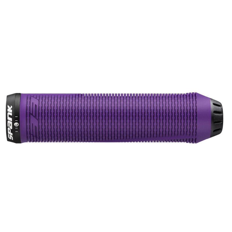 Poignées Spike 33 Lock On - pourpre      2690€ 2799€ -3%    * La vente débute le 07/04/2025    SPANK Poignées Spike 33 Lock On - pourpreVendu exclusivement en ligne   