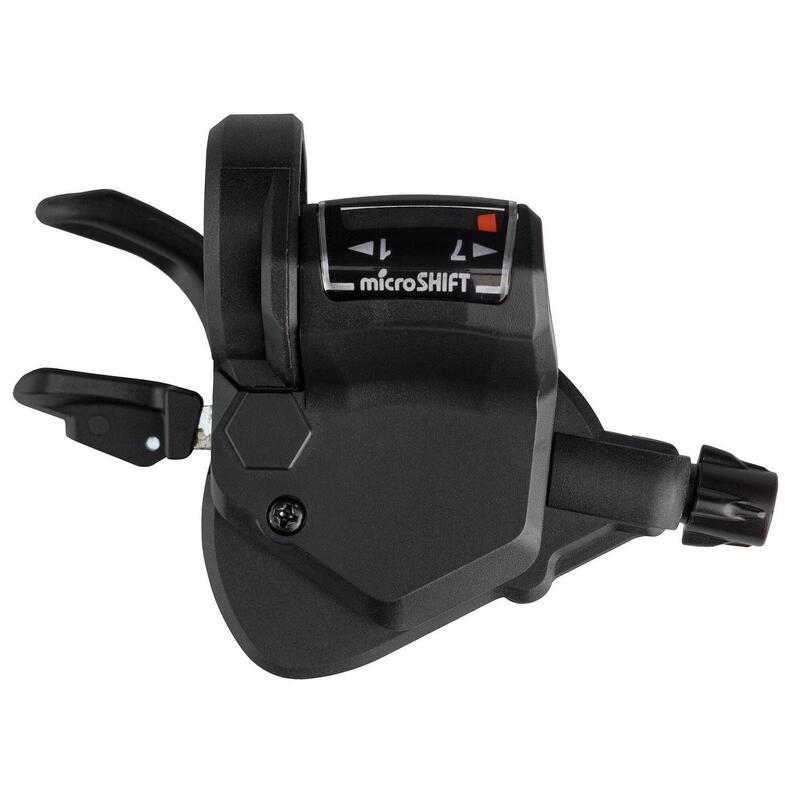 MTB Thumb-tap Schalthebel-Set Pair Shimano 3x7 speed - black