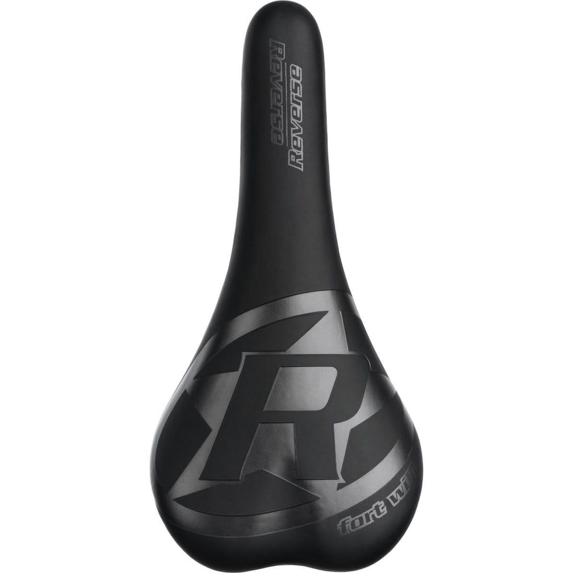 Fort Will Zadel CrMo Stijl Zadel - Zwart/Stealth 1/3